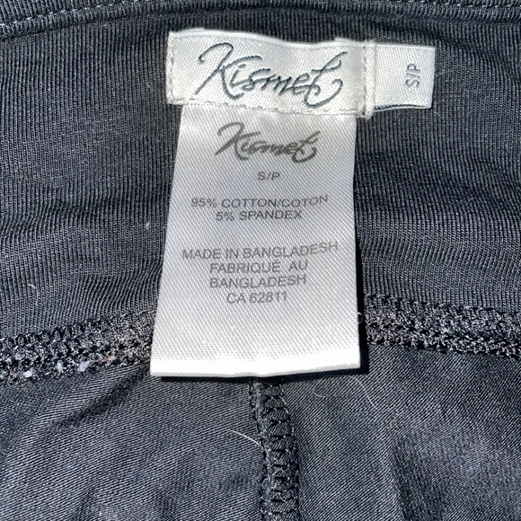 Black Kismet leggings tights active wear pants perfect shape size Small - Picture 6 of 6
